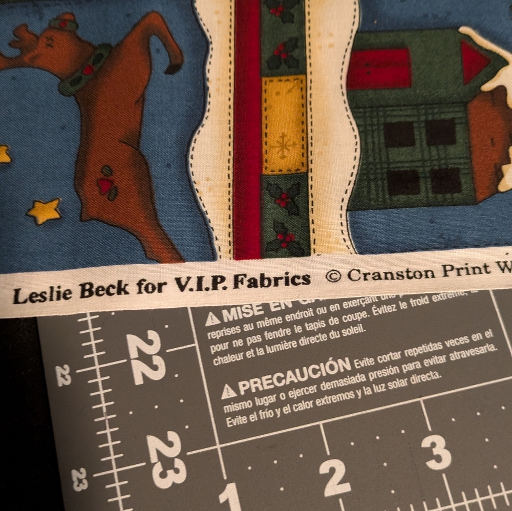 Christmas Cotton Fabric - Picture 2 of 3